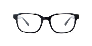 Men Vista Eyeglasses: Pele - Black - SpecSMART Eye Clinic (Front View)